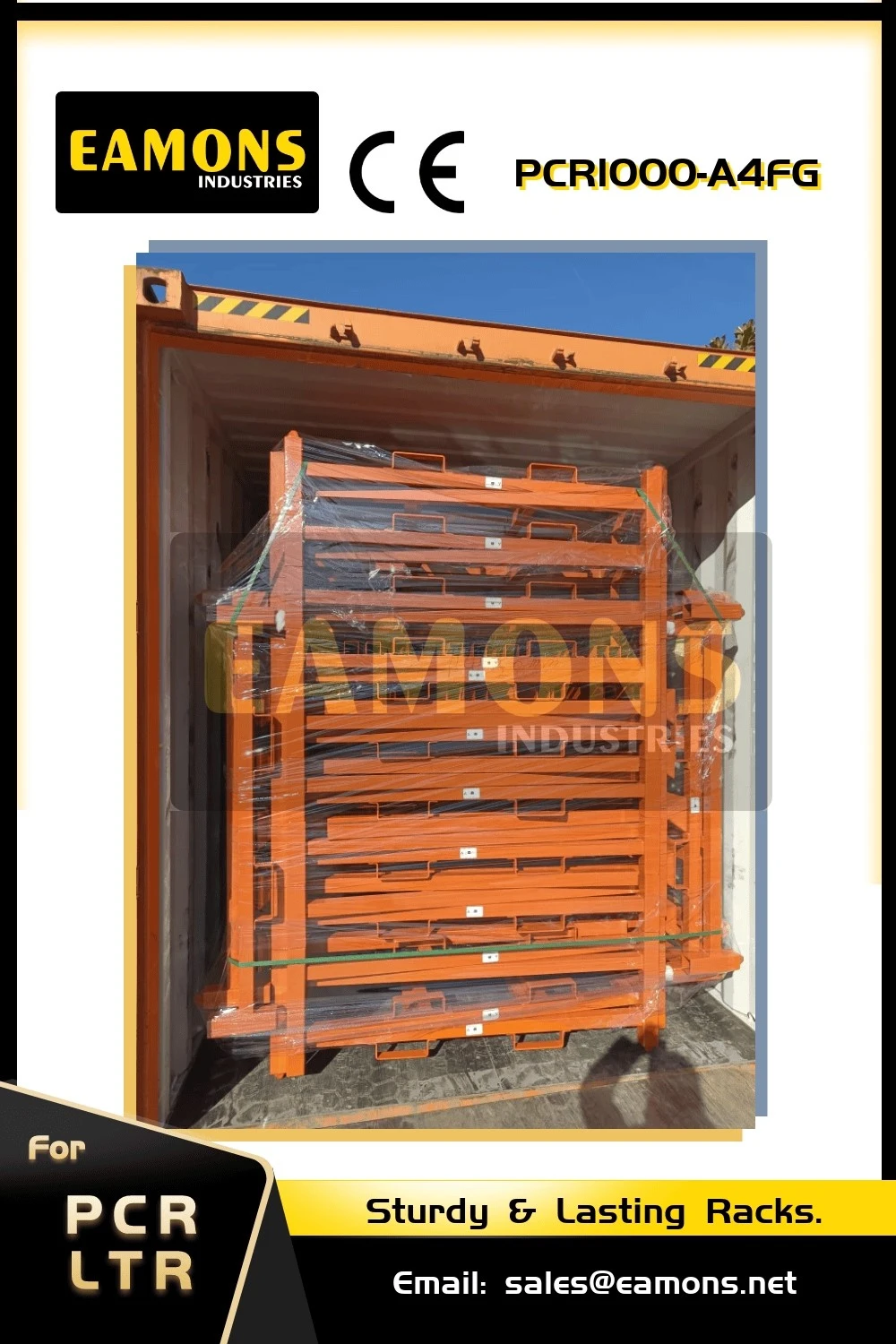 PCR1000-A4FG PALLET STACKING RACKS 7 PCR1000-A4FG PALLET STACKING RACKS 7
